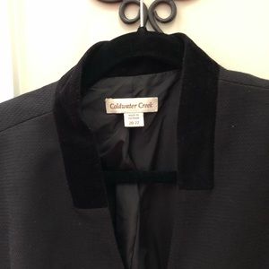 Touch of Velvet and Lace Black Jacket